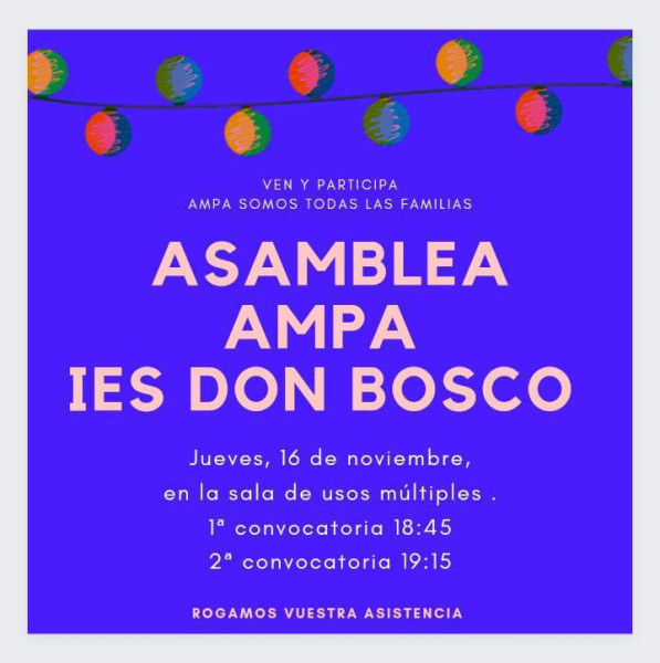 ASAMBLEA DEL AMPA